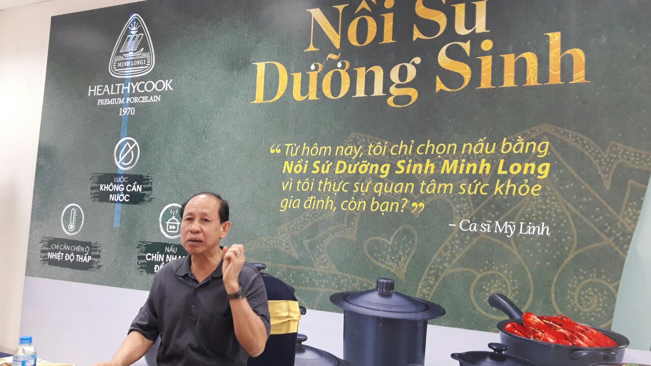 Nồi sứ dưỡng sinh Minh Long: Cuộc cách mạng nồi đất Việt Nam, bảo vệ sức khỏe cả gia đình.